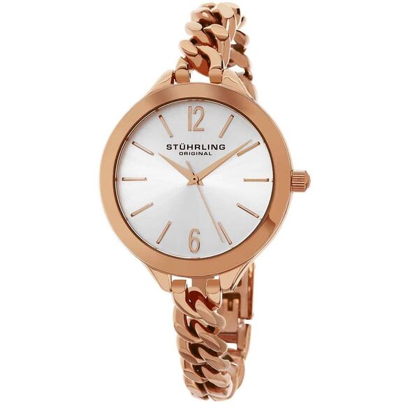 Stuhrling Women's Classic Silver Dial Watch - 624M.03 - Picture 1 of 1